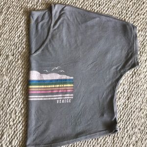 Gently Used Oversized Cropped “T”